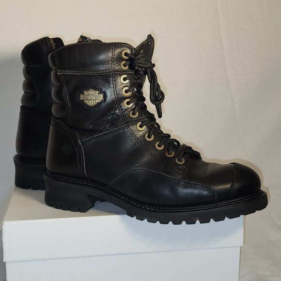 Harley-Davidson Other - Harley Davidson genuine leather bike riding boots size 10.5